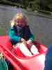 In the pedalo at Swanley Park